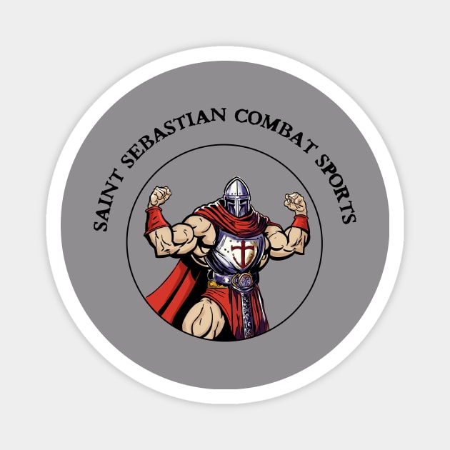 St Sebastian Combat Sports Magnet by KerakDesigns